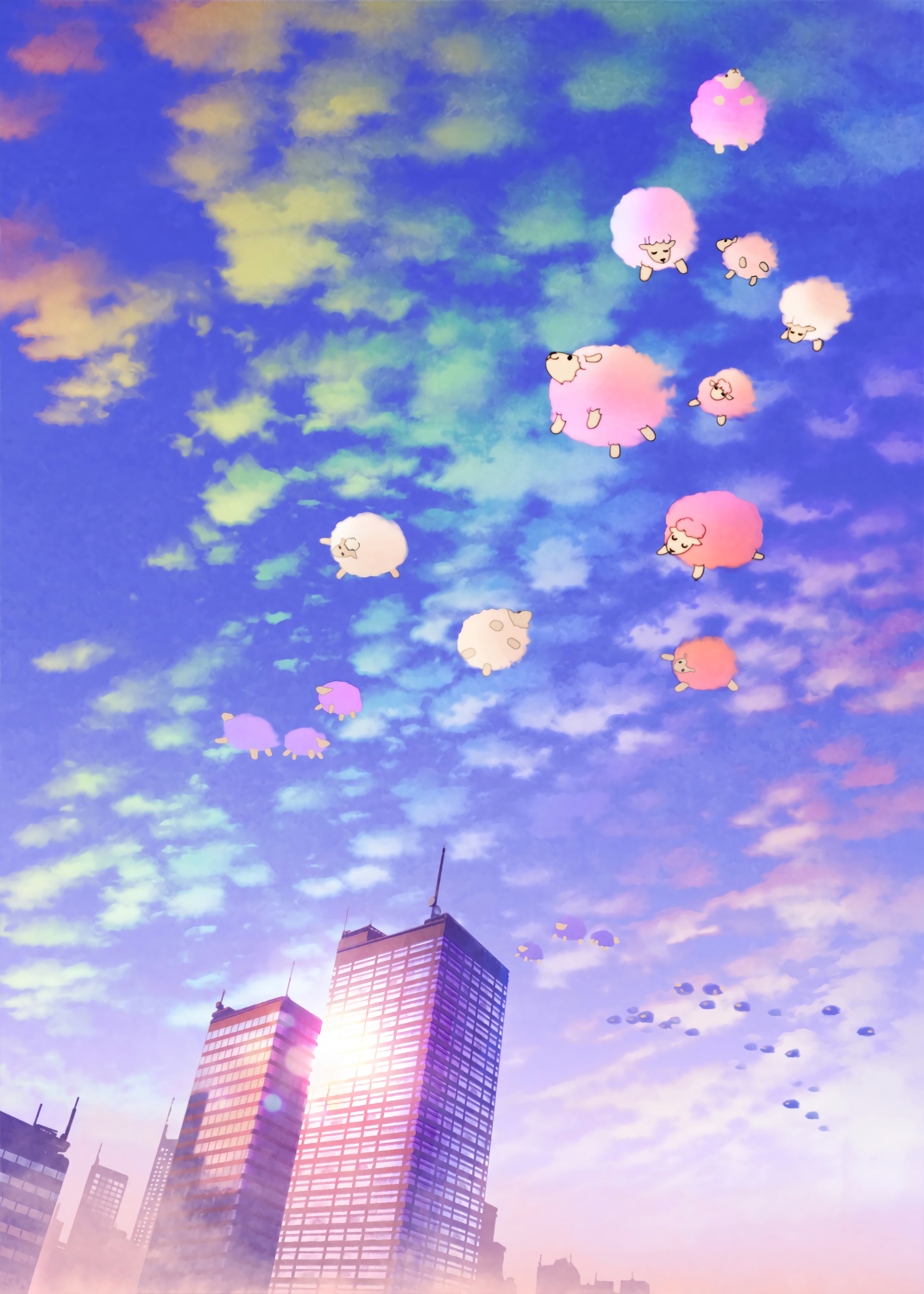 粉色长裙写真